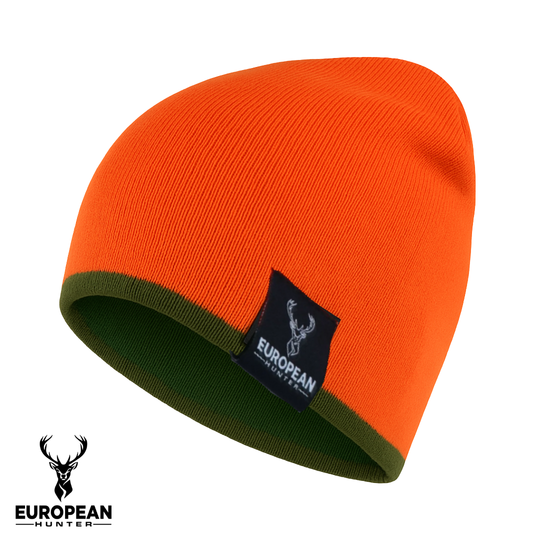 Wendbare Mütze Orange/Grün - European Hunter