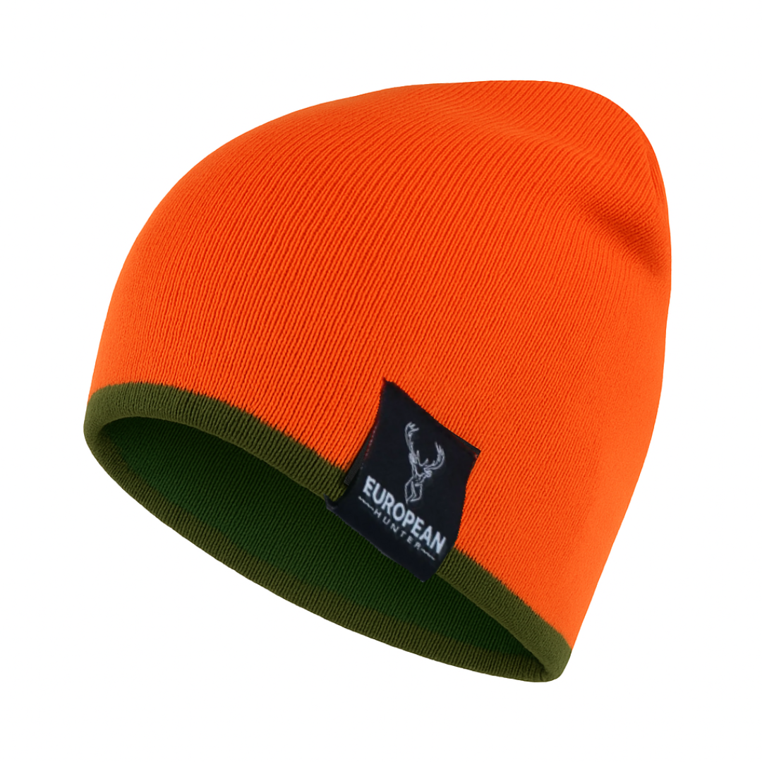 Wendbare Mütze Orange/Grün - European Hunter
