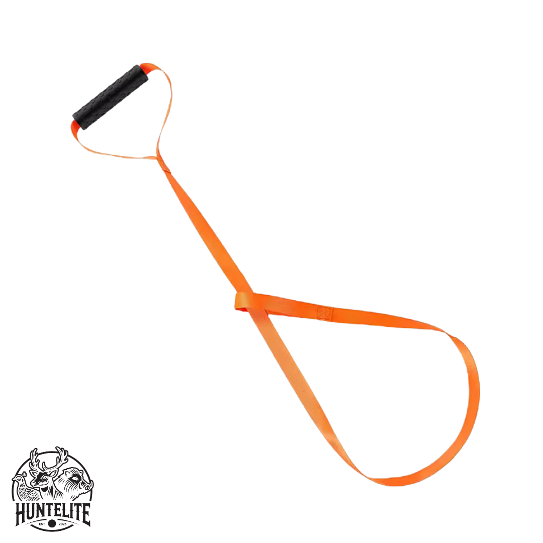 Schleppleine Orange mit Griff - HuntElite