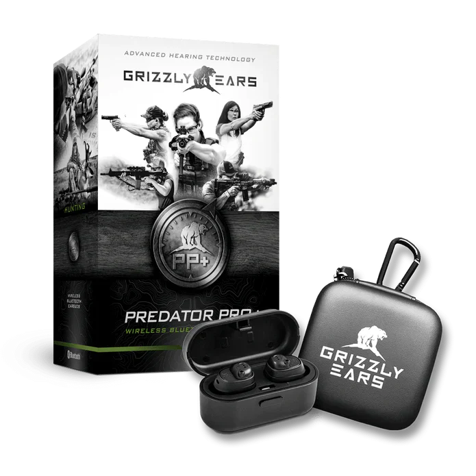 Aktiver Gehörschutz mit Bluetooth In-Ear - GRIZZLY EARS