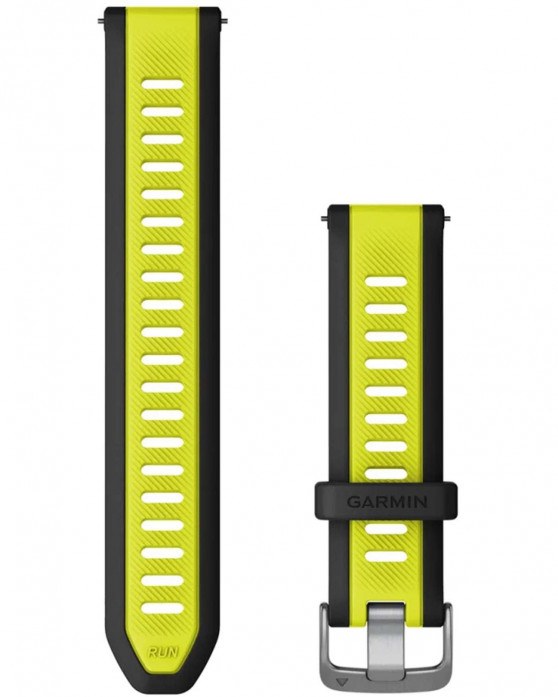 Quick Release remme (20 mm), Amp Yellow/Sort 3