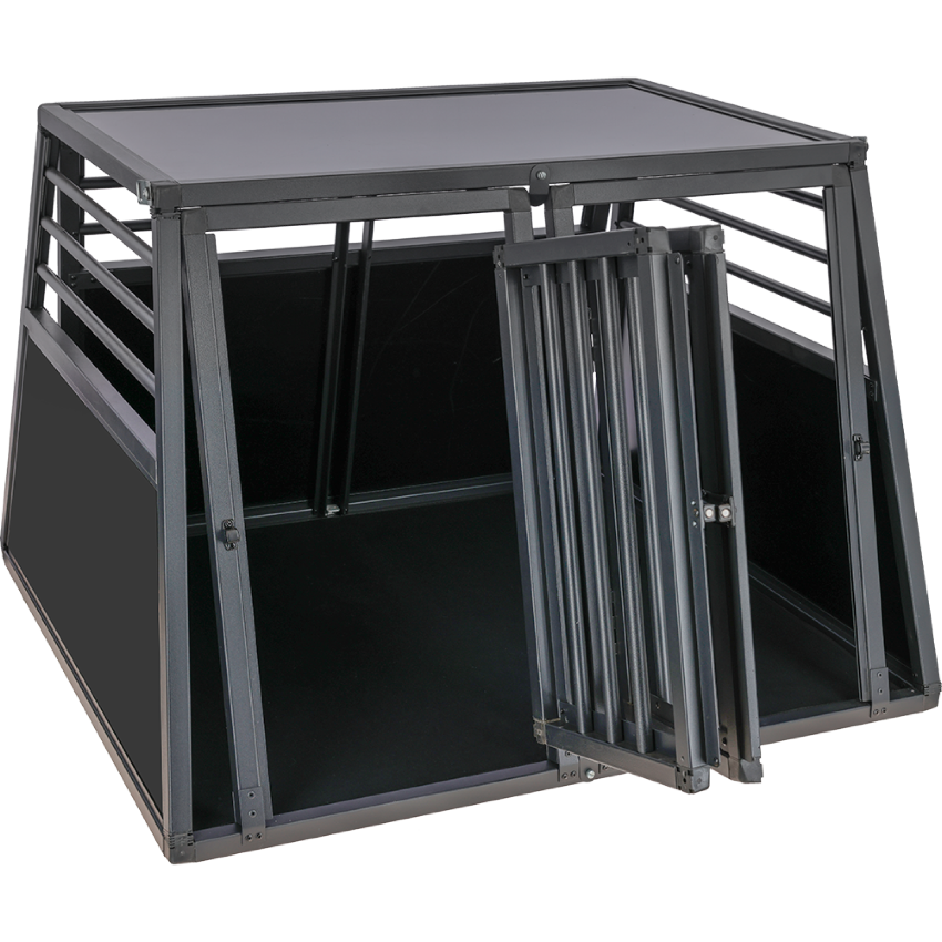 Transportbox aus hochwertigem Aluminium – 92x97x68 – Kerbl