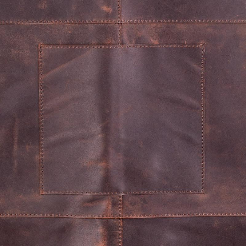 Schürze Florens aus Leder Cognac