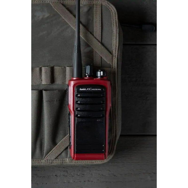 F3 Jagdfunkgerät Set inkl. Waldantenne und Mini-Headset - Hunter