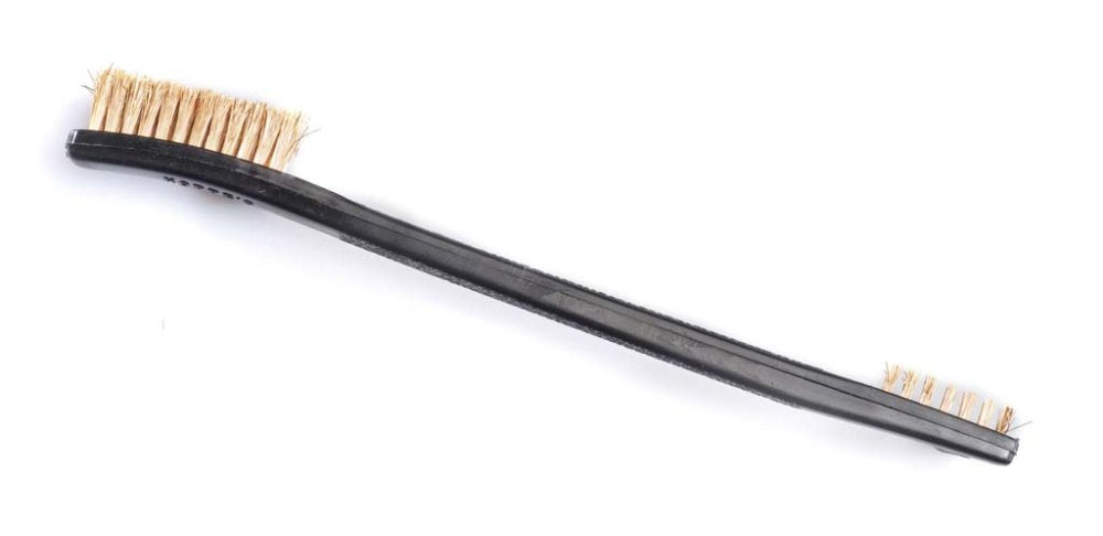 Bronzene kleine Handbürste
