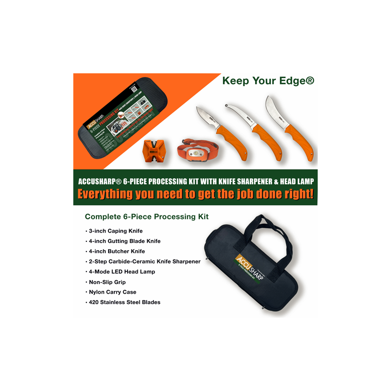 Schlachtermesser-Set - AccuSharp