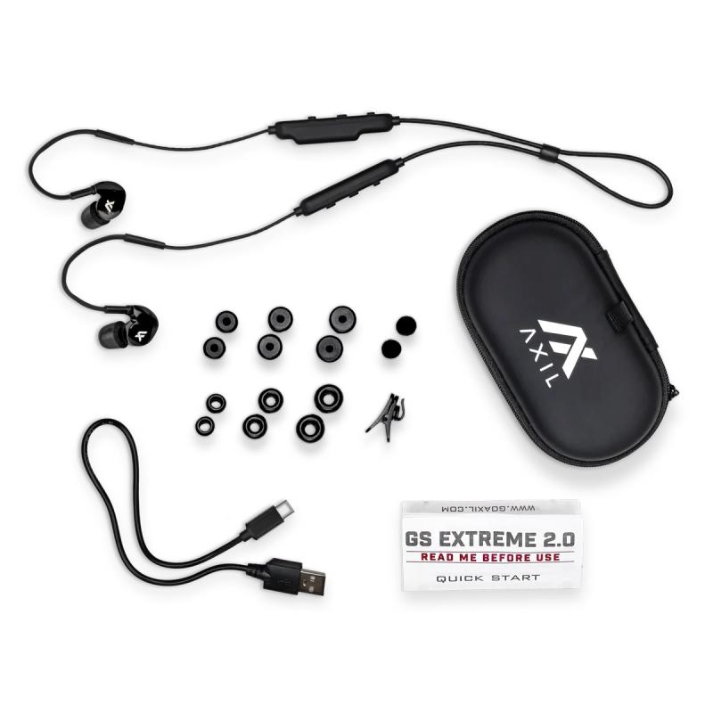 In-Ear Gehörschutz mit Bluetooth - Axil/SportsEAR GS EXTREME 2.0
