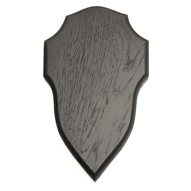 Trophäenschild Rehbock Dunkle Eiche - 22,5 x 13,5 - Hunters Choice