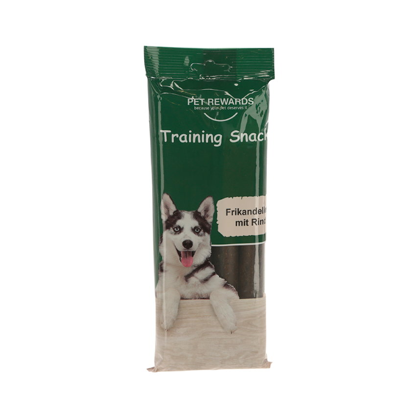Hundesnack Frikandels mit Rindfleisch 4 Stück – Kerbl