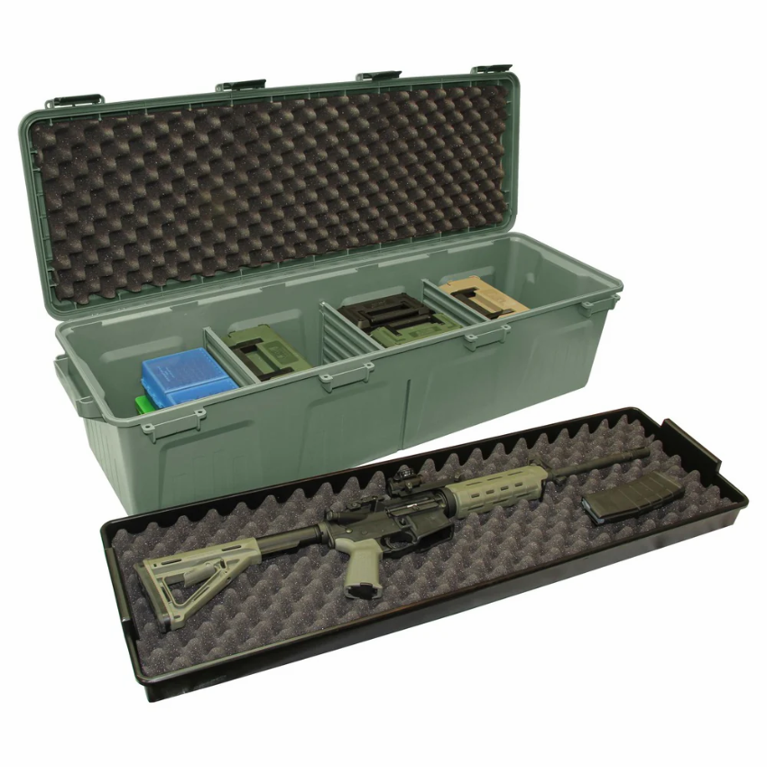 MTM Tactical Gewehr-/Ausrüstungskiste – Transportkiste mit Platz für Waffen – MTM