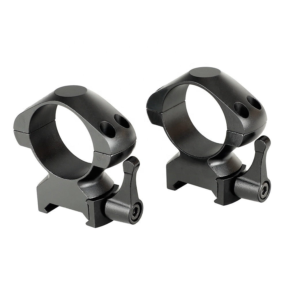 30mm Picatinny/Weaver-Ringe mit Schnellverschluss - HuntElite