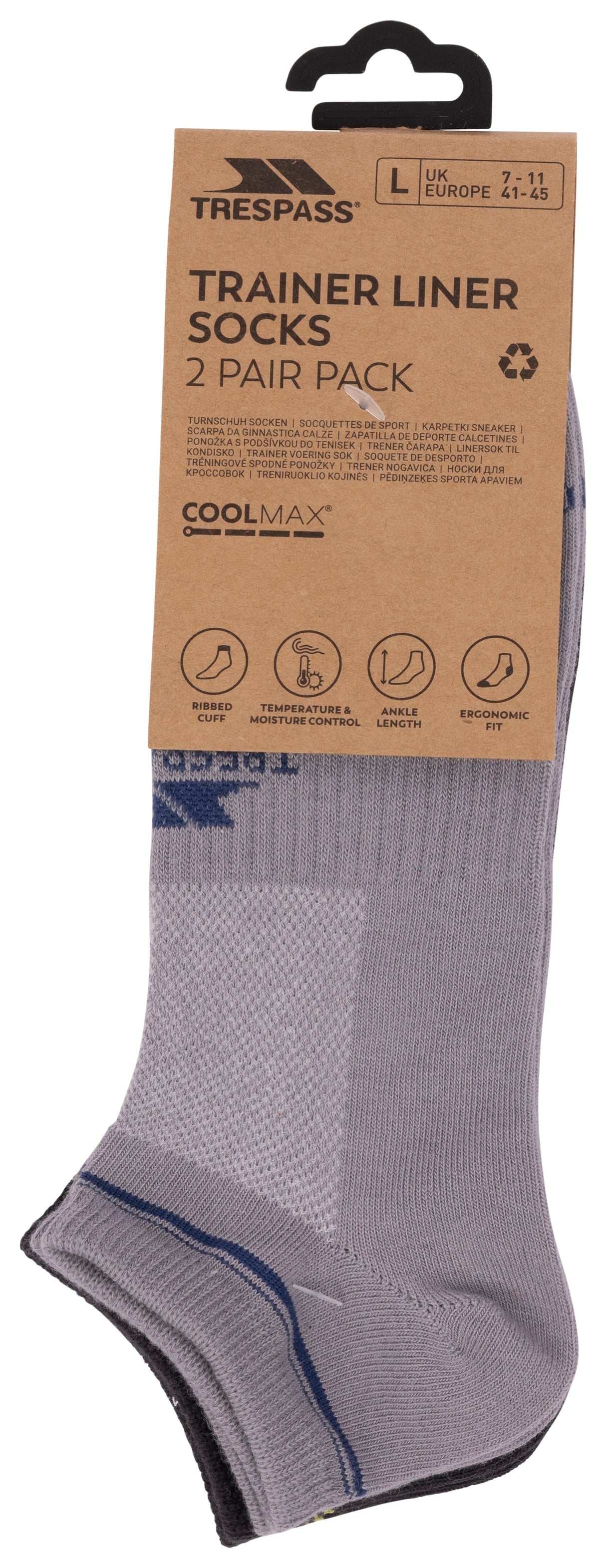 Isolate - Platinum / Dark Grey - Trespass