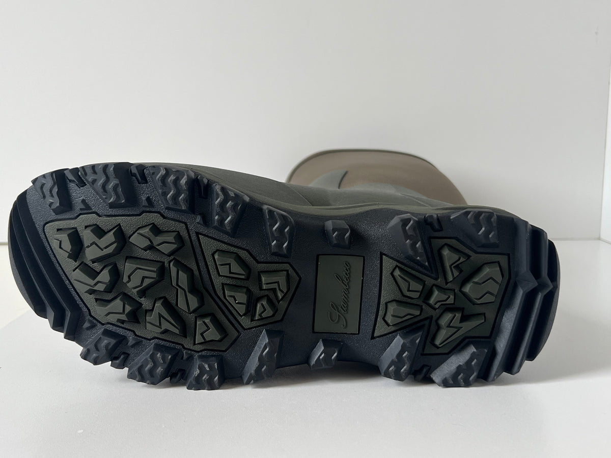 Stambecco Leopard 18" Fold Down Gummistiefel
