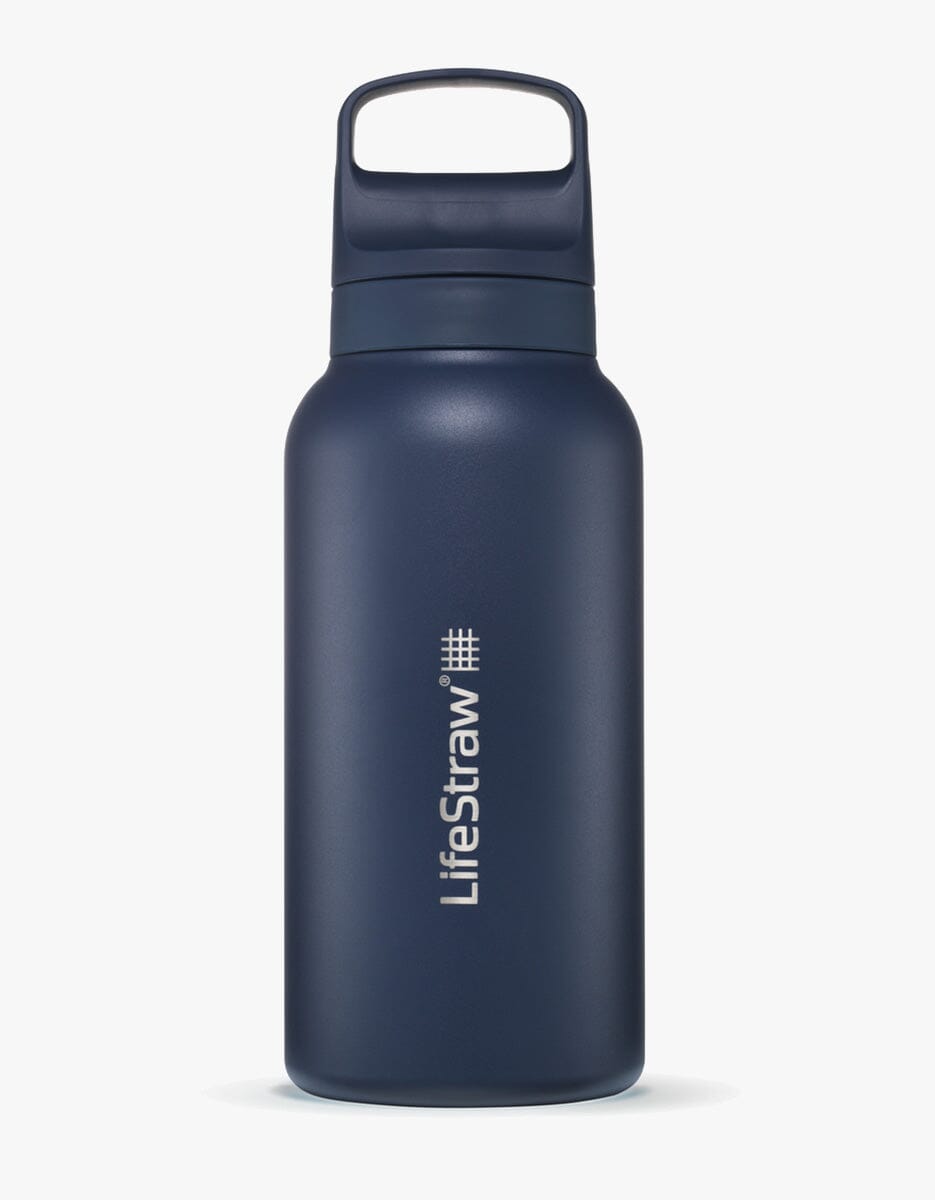 LifeStraw Go 2.0 Edelstahl-Wasserfilterflasche Aegean Sea / 1 L