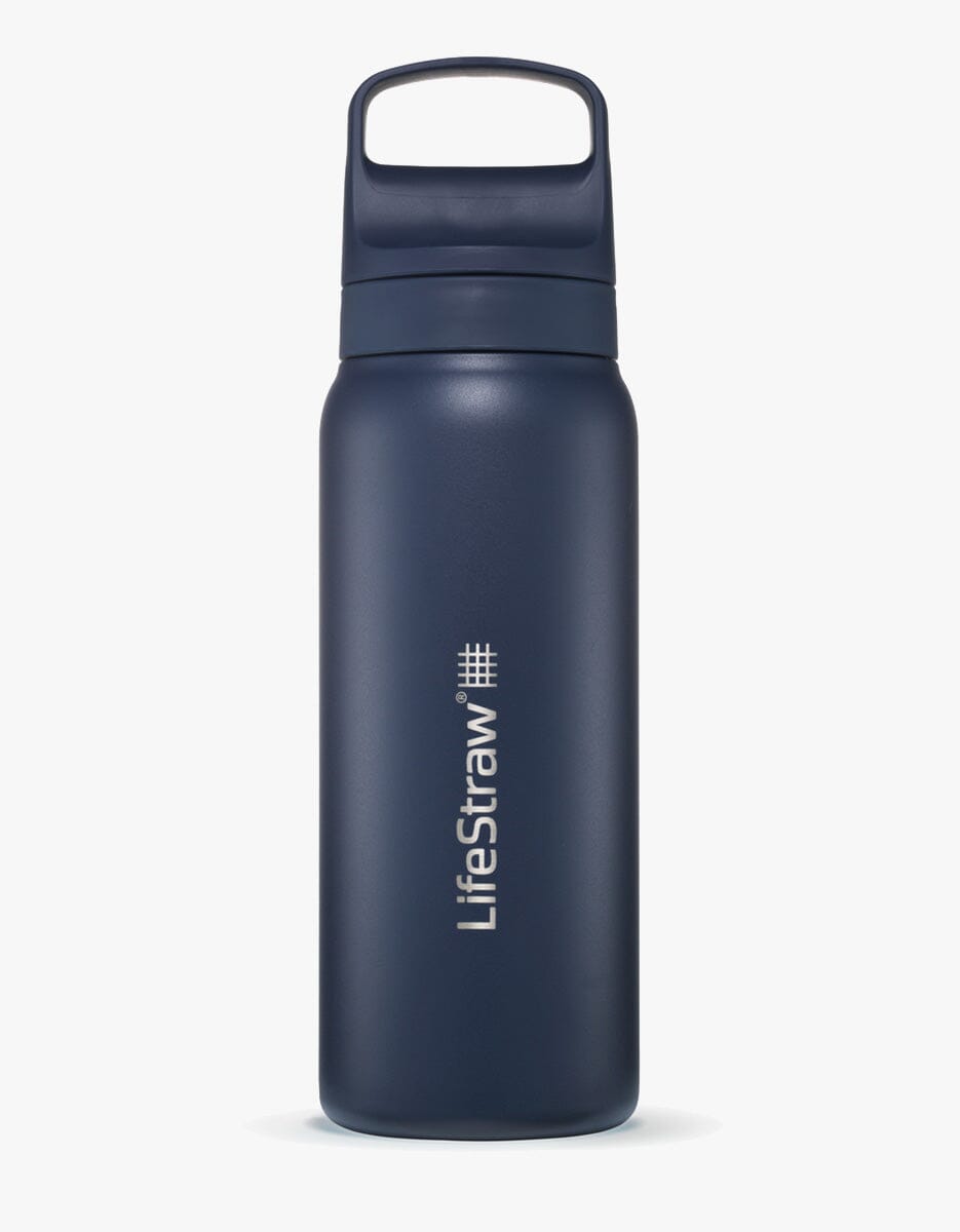 LifeStraw Go 2.0 Edelstahl-Wasserfilterflasche Aegean Sea / 700 ml