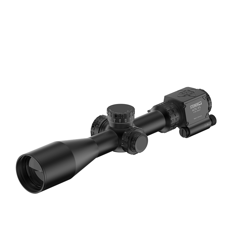 Steiner M7Xi 2,9-20x50 G2B Mil Dot IFS, ballistisk computer, sort - Jagtbutikken