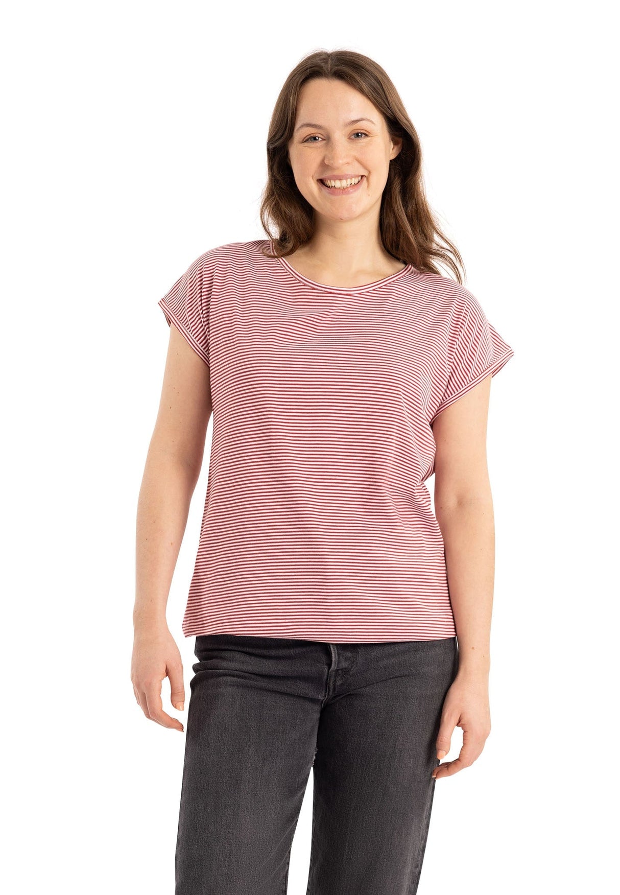Mirela - Claret Stripe - Trespass