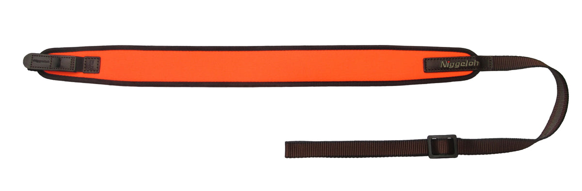 Gewehrriemen Orange Neopren mit Schnellverschluss - Niggeloh