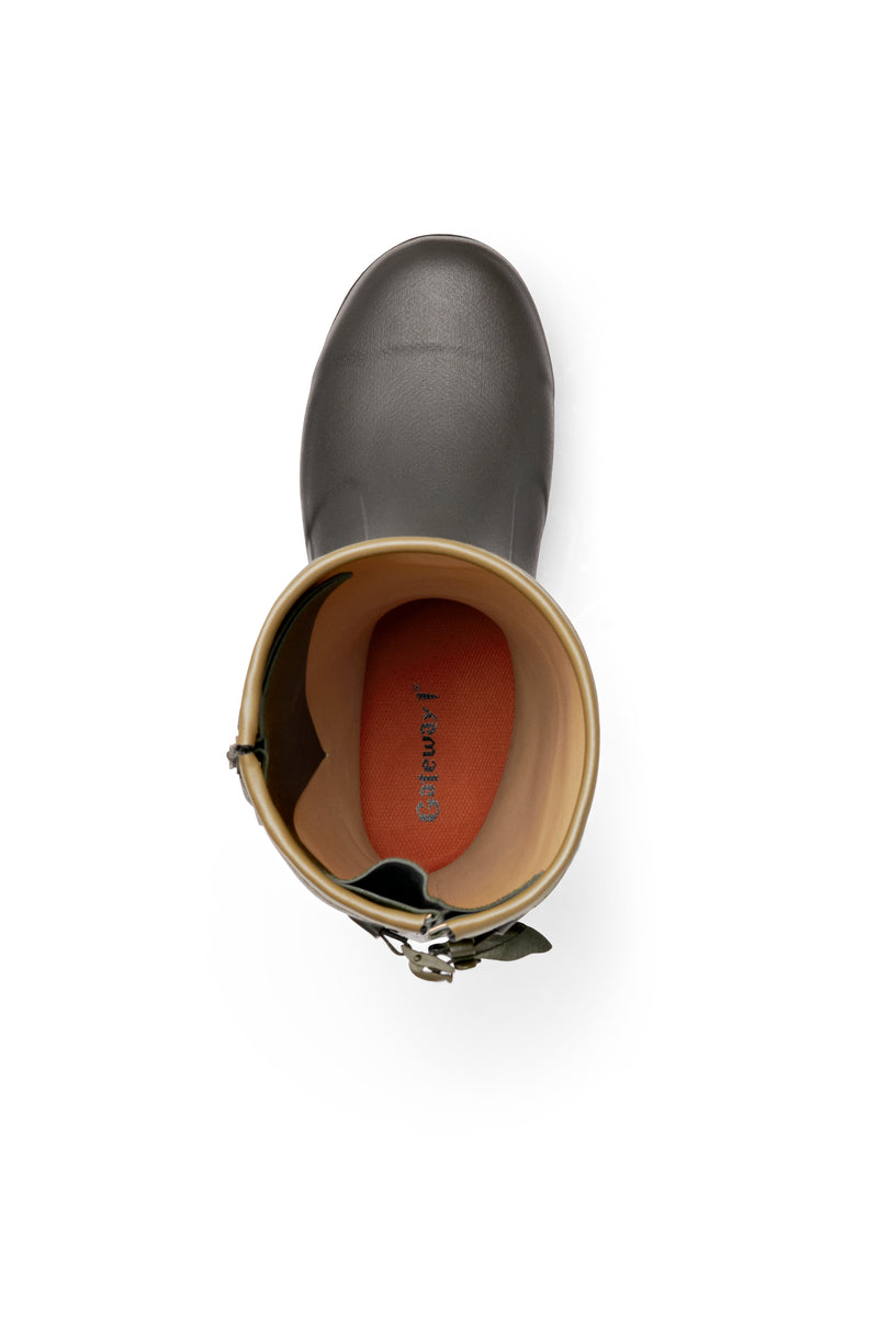 Pheasant Game 18" Leder Seiten-Reißverschluss - Black Olive – Gateway1