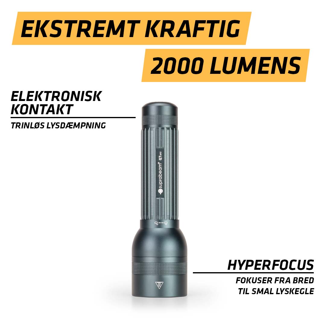 Q7xrs (inkl. 2 Batterien) - Suprabeam