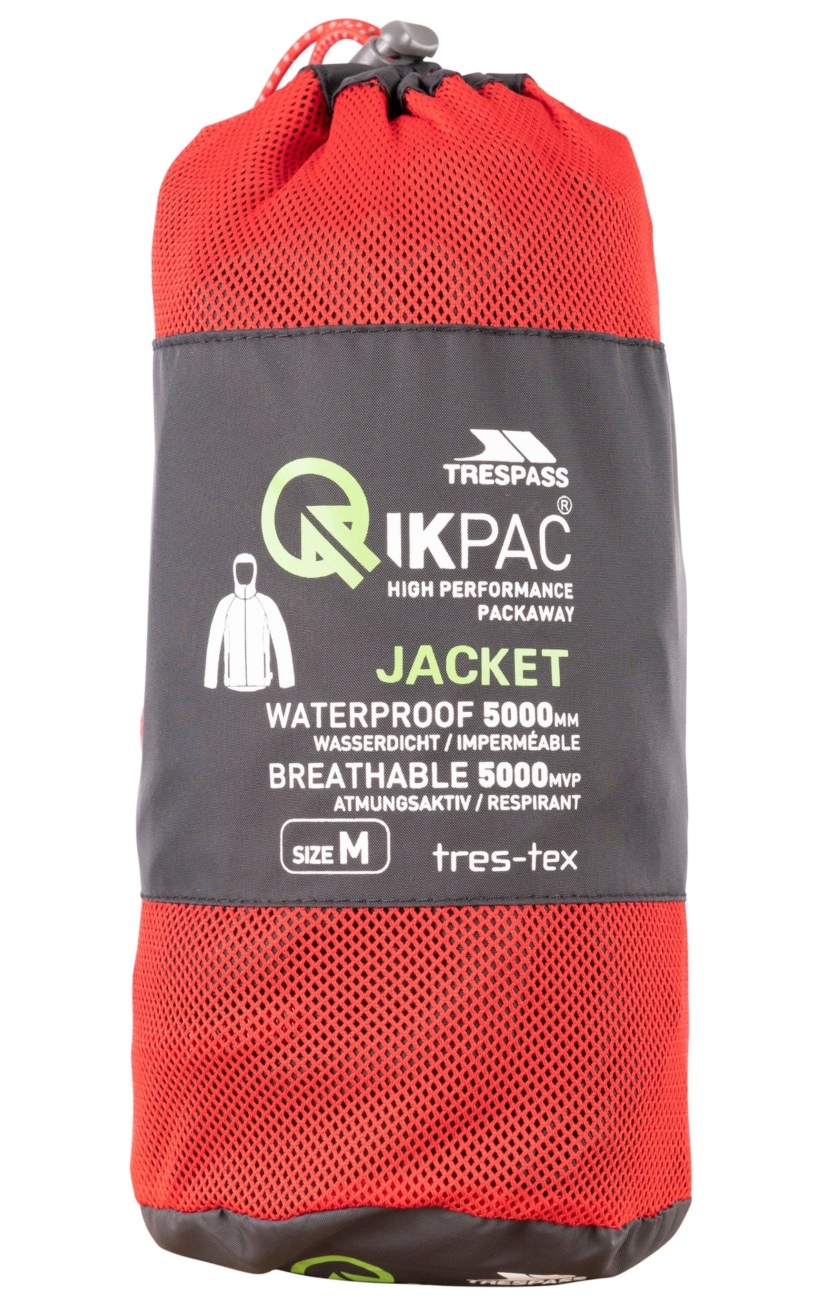 Qikpac X - Black/red - Trespass
