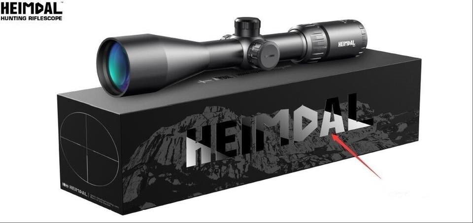 Riffelkikkert heimdal VS 3-12x50. 30mm