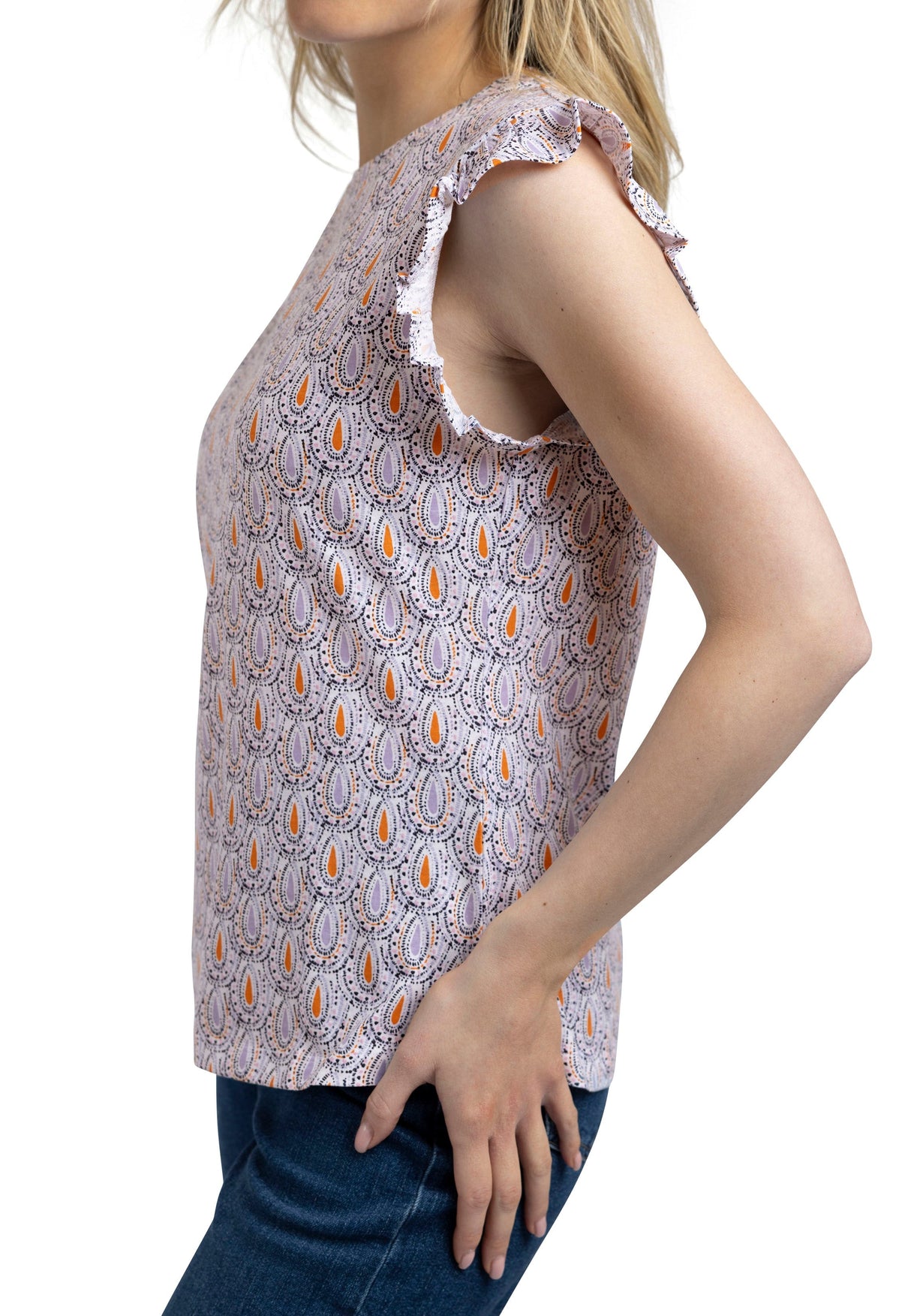 Salma - White Print - Trespass