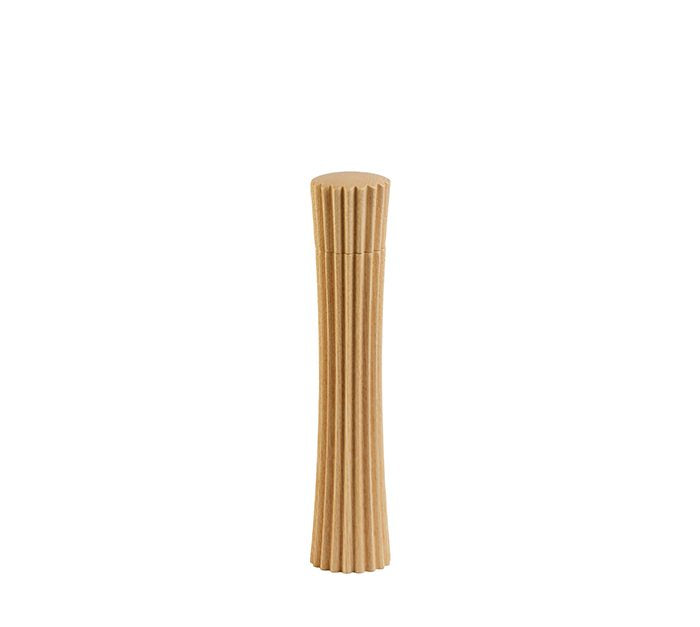 PLEATS, Salz/Pfeffer Keramikmühle, klein, in hellem Eschenholz - Legnoart