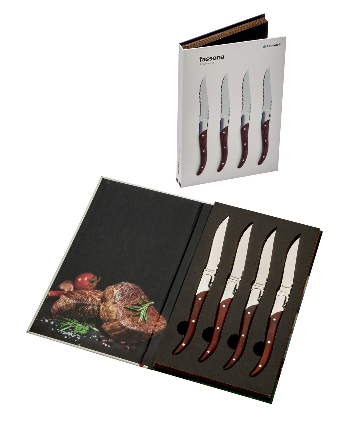 FASSONA Steakmesser - Legnoart