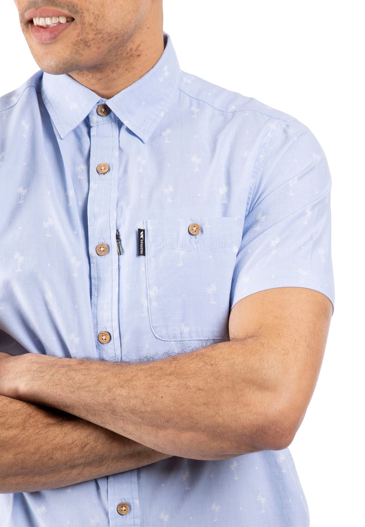 Slapton Palm - Pale Blue - Trespass