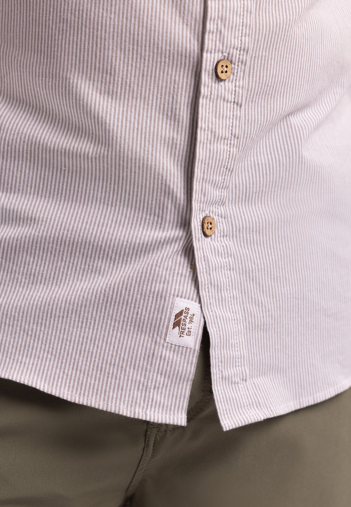 Slapton Stripe - Oatmilk - Trespass