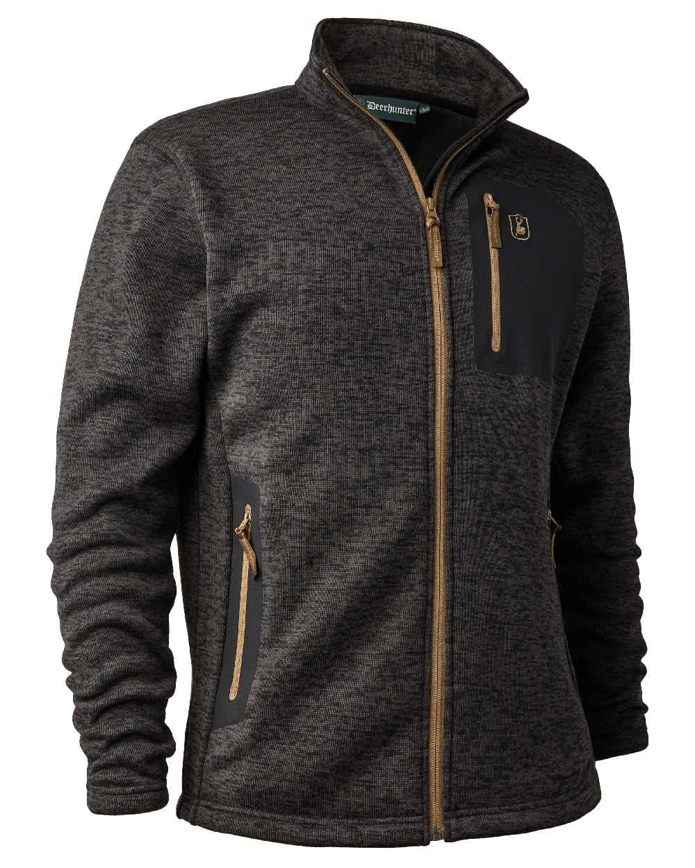 Sarek Strikjakke - Dark Grey