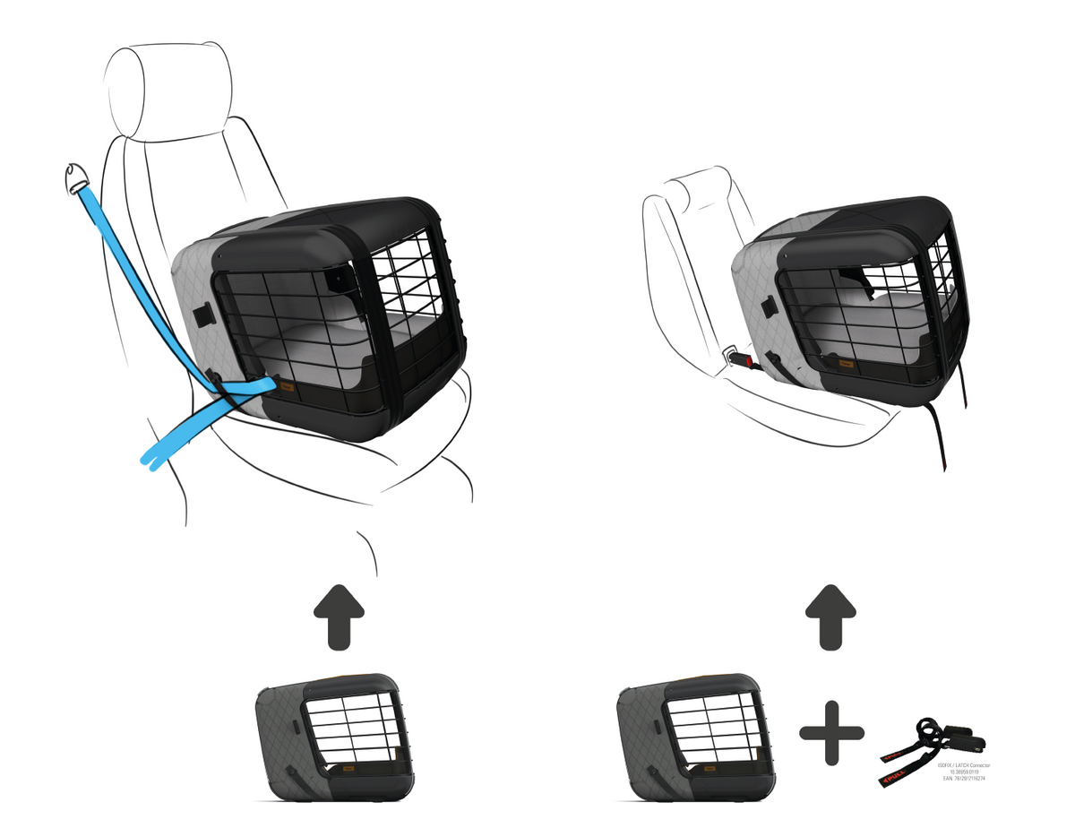 Caree isofix connector 2 pcs