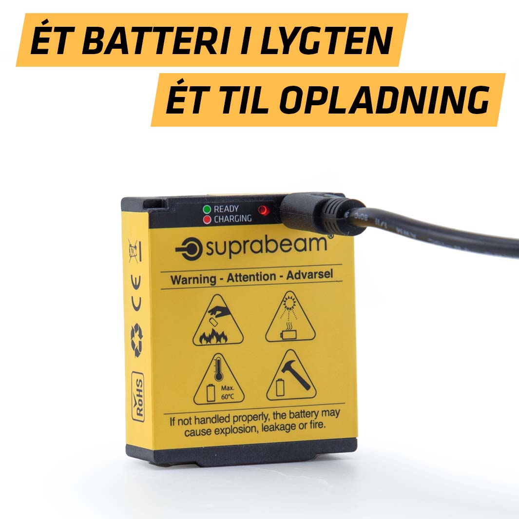 V4pro wiederaufladbar - Suprabeam