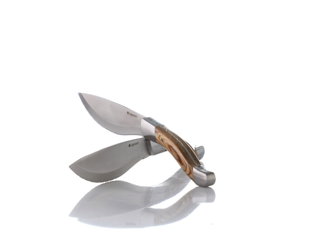 ANGUS Steakmesser Helles Holz - Legnoart