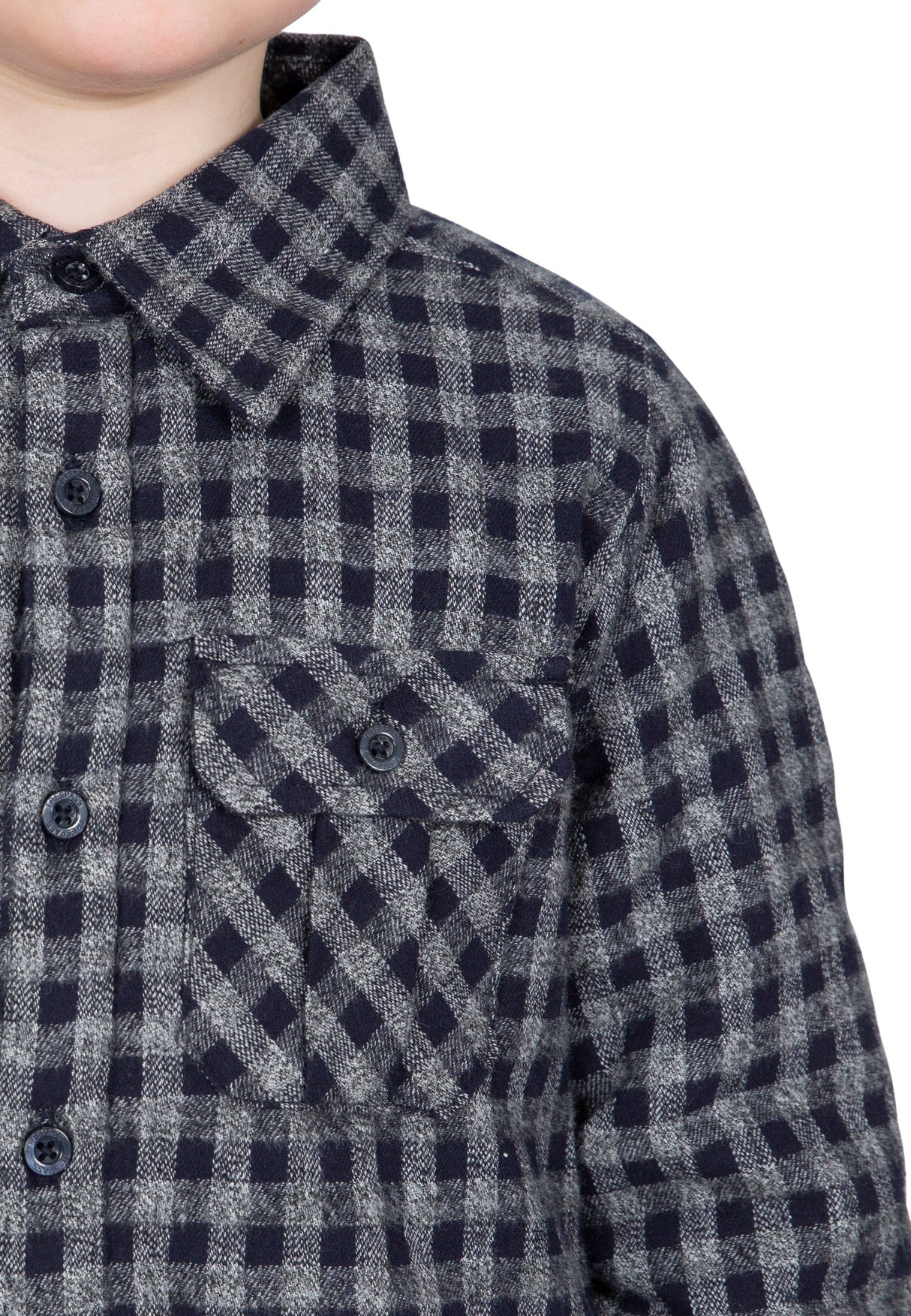 Average - Navy Gingham - Trespass