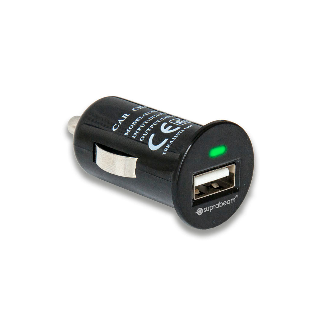 USB-Ladeadapter für Auto und Lastwagen 12/24V - 5V/1A - Suprabeam