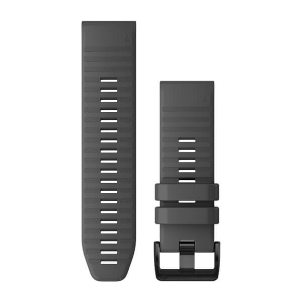 QuickFit® 26 Uhrenarmbänder, Slate Grey Silikon – Garmin
