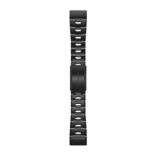 QuickFit® 26 Uhrenarmbänder, Belüftetes Titanarmband, Carbon Grey DLC-Beschichtung – Garmin