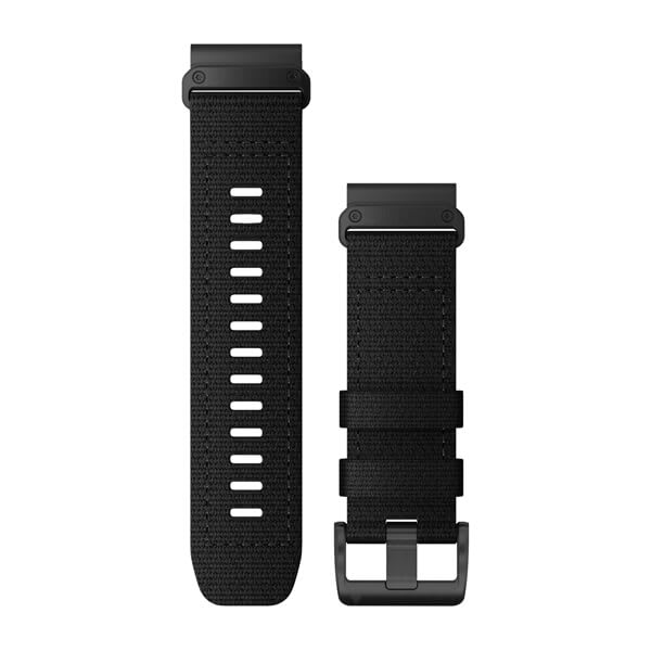 QuickFit® 26 Uhrenarmbänder, Tactical Black Nylon – Garmin