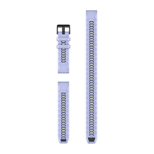 QuickFit® 22 Armbänder, Blueberry Silikon (Taucher-Set mit 3 Teilen) – Garmin