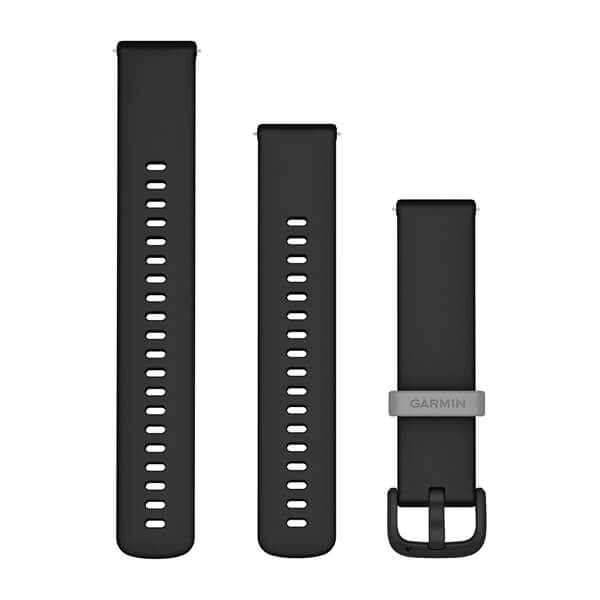 Quick Release remme (20 mm), Gennemskinnelig Bone/Mango med sølv hardware 2