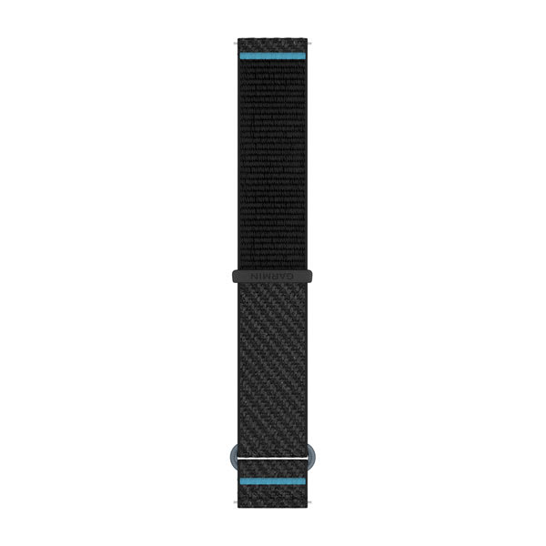 Quick Release-Armbänder (20 mm), Schwarz/Azure ComfortFit-Stoff – Garmin
