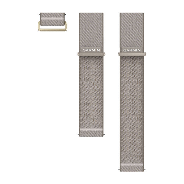 Schnellwechsel-Armbänder (24 mm), French Grey Nylon – Garmin