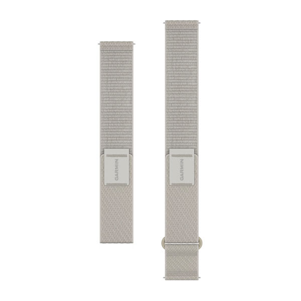 Quick-Release-Riemen (20 mm), Elfenbeinweiß ComfortFit Nylon – Garmin