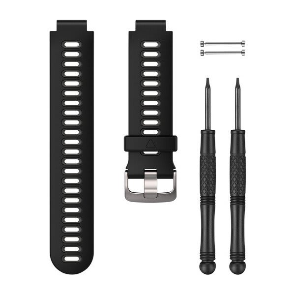 Schwarz/Grau Uhrenarmband – Garmin