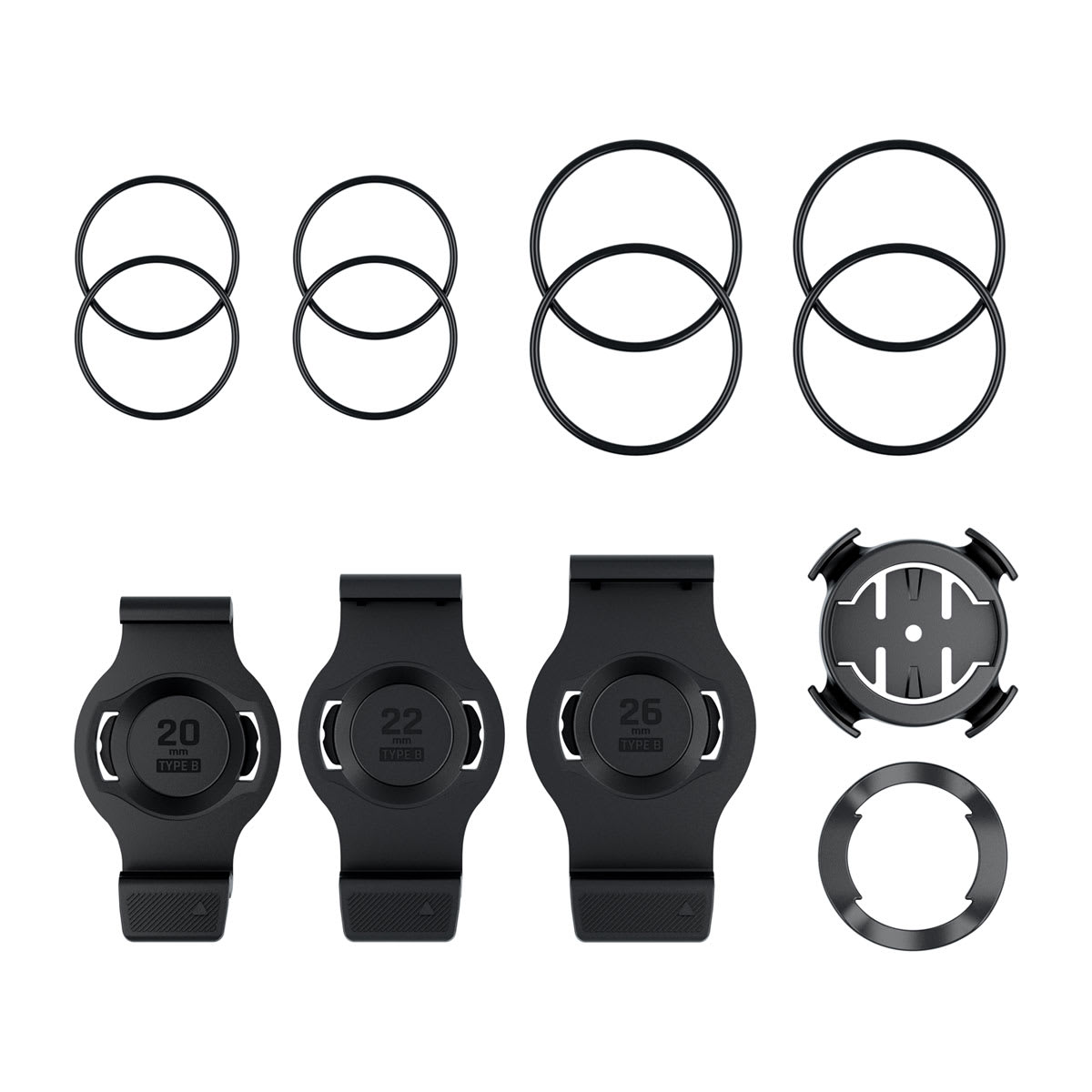 QuickFit® Fahrradhalterung mit Vierteldrehung (Typ B)