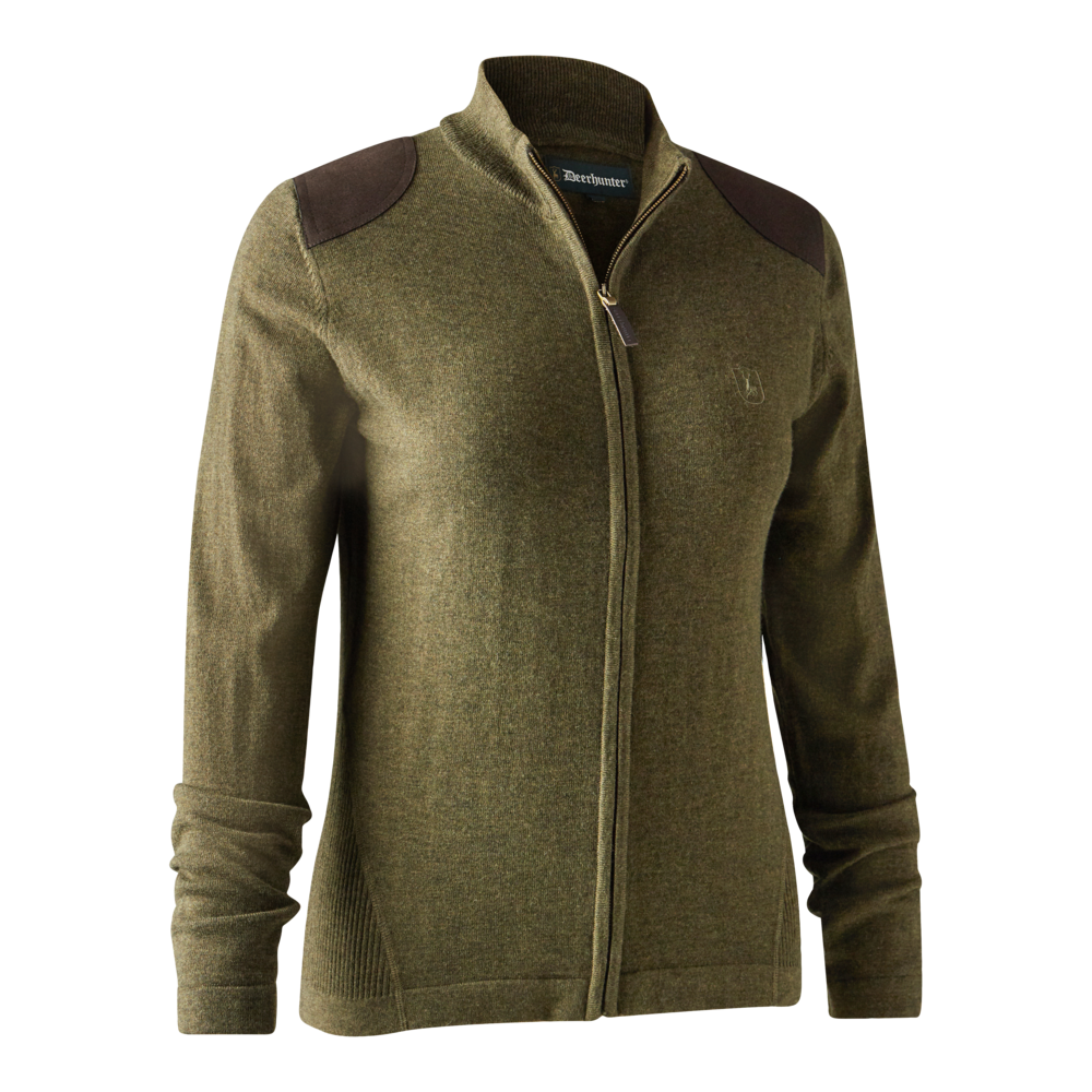Lady Darlington Strickcardigan - Cypress - Deerhunter