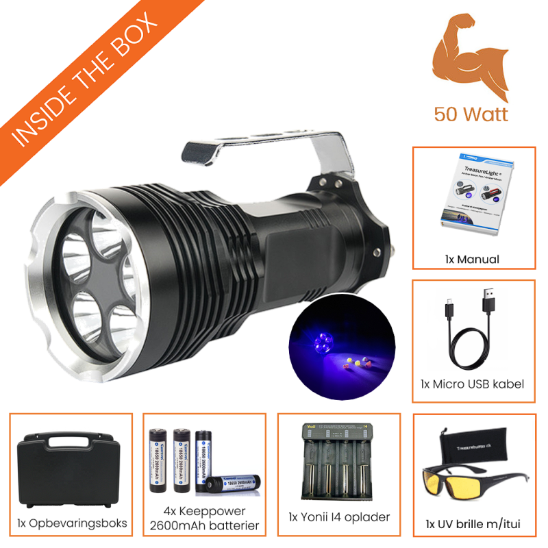 Dark Night 50W UV lamp - Starter kit