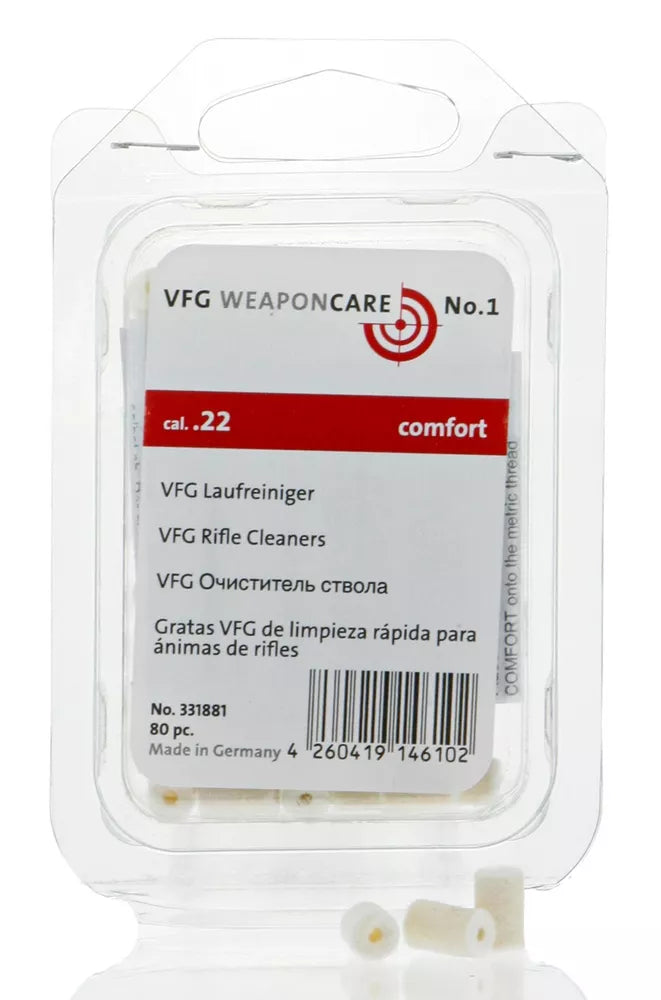 Filzpfropfen .22 – 80 Stk. pro Dose – VFG